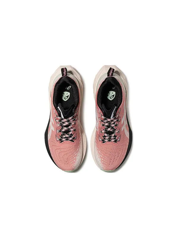 Кроссовки novablast 4 tr 'nature bathing rose rouge' Asics — изображение 4 из 4, розовый