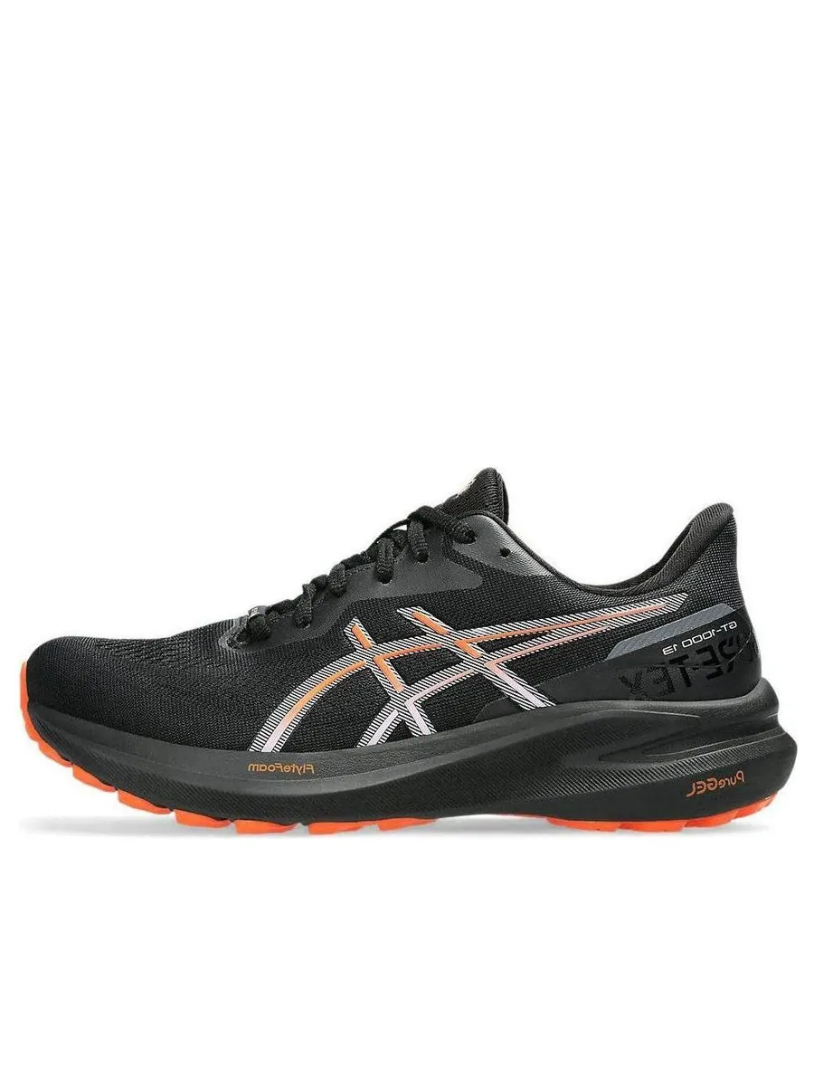 Кроссовки (WMNS) ASICS GT-1000 13 Gore-Tex 'Black Nova Orange' — изображение 1 из 7, черный