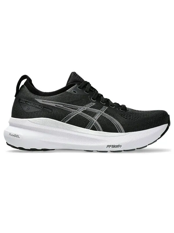 Кроссовки гелевые kayano 31 широкие кроссовки Asics — изображение 2 из 4, черный/серебристый/серый
