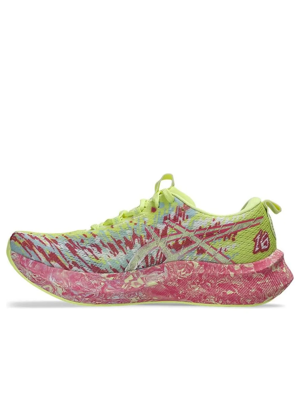 Кроссовки (WMNS) ASICS Noosa Tri 16 'Lucid Yellow Bright Rose' — изображение 1 из 7, желтый