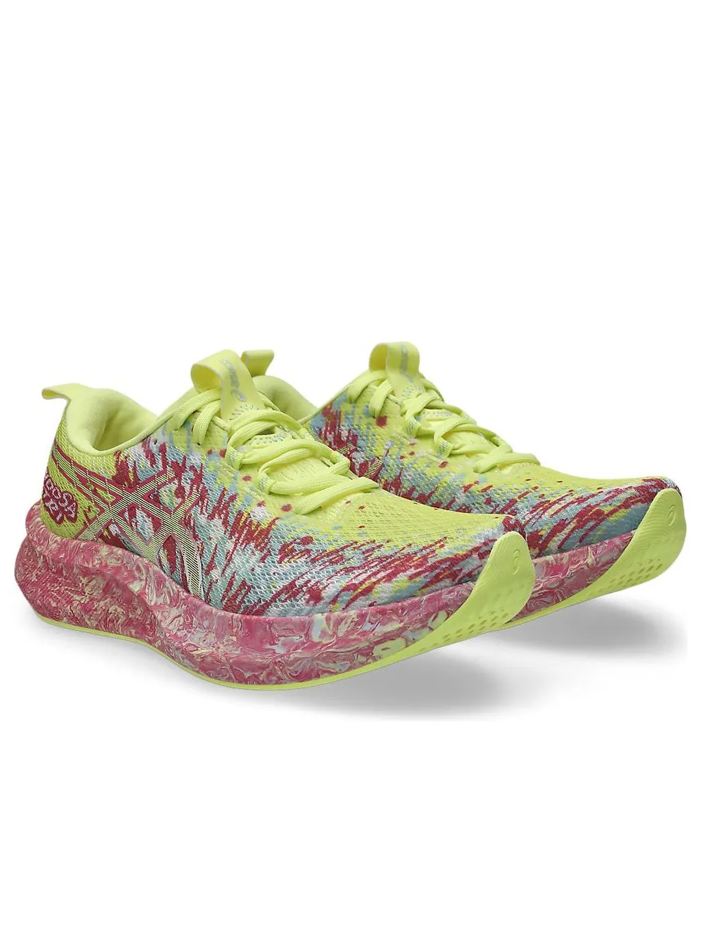 Кроссовки (WMNS) ASICS Noosa Tri 16 'Lucid Yellow Bright Rose' — изображение 3 из 7, желтый