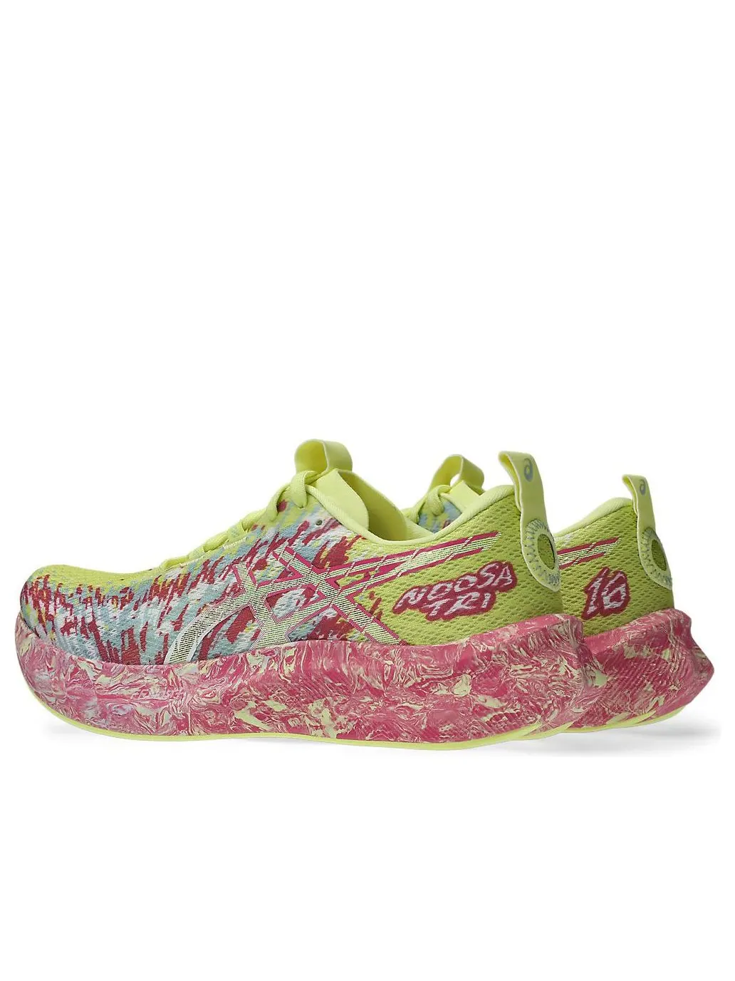 Кроссовки (WMNS) ASICS Noosa Tri 16 'Lucid Yellow Bright Rose' — изображение 4 из 7, желтый