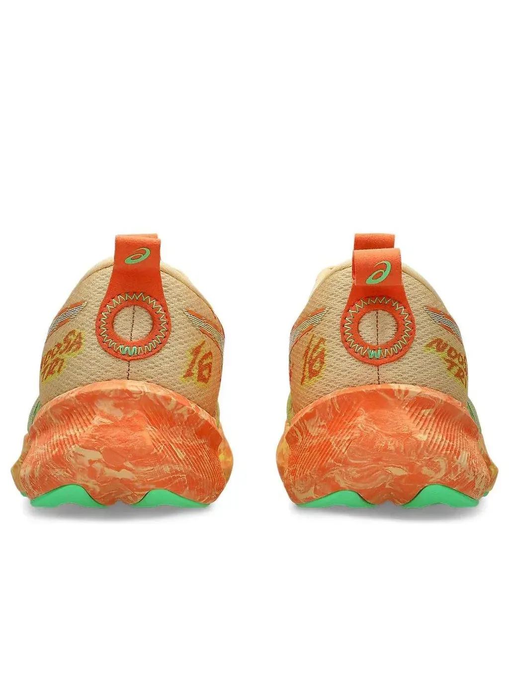 Кроссовки ASICS Noosa Tri 16 'Light Orange Lemon Spark' 1012B675-801 — изображение 5 из 7, оранжевый