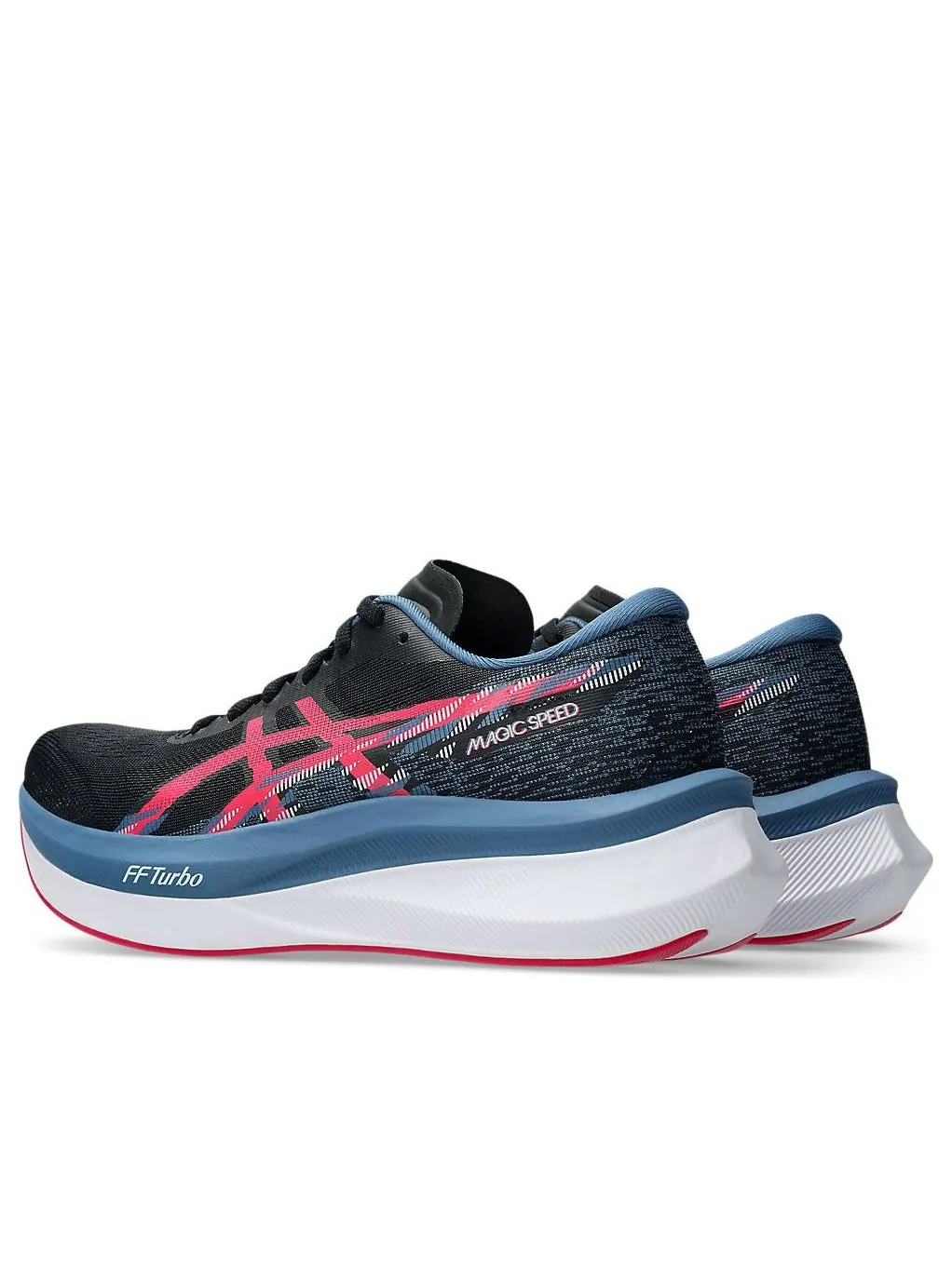 Кроссовки (WMNS) ASICS Magic Speed 4 'Black Winter Sea' — изображение 4 из 7, черный