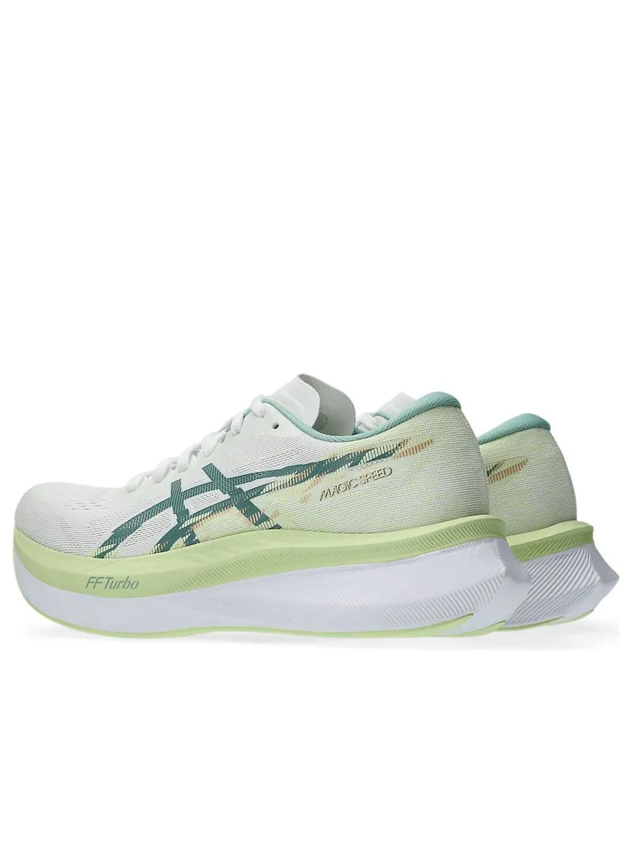 Кроссовки (WMNS) ASICS Magic Speed 4 'White Celadon' — изображение 4 из 7, белый