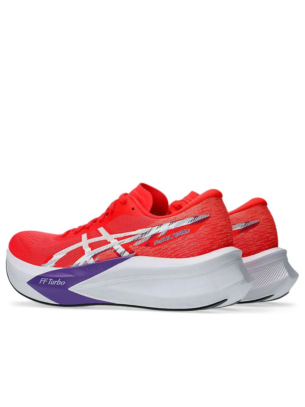 Кроссовки (WMNS) ASICS Magic Speed 4 'Flash Red' — изображение 4 из 7, красный