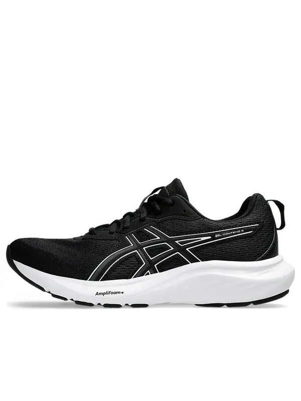 Кроссовки гель contend 9 широкий Asics — изображение 1 из 4, черный/белый