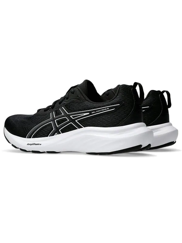 Кроссовки гель contend 9 широкий Asics — изображение 4 из 4, черный/белый