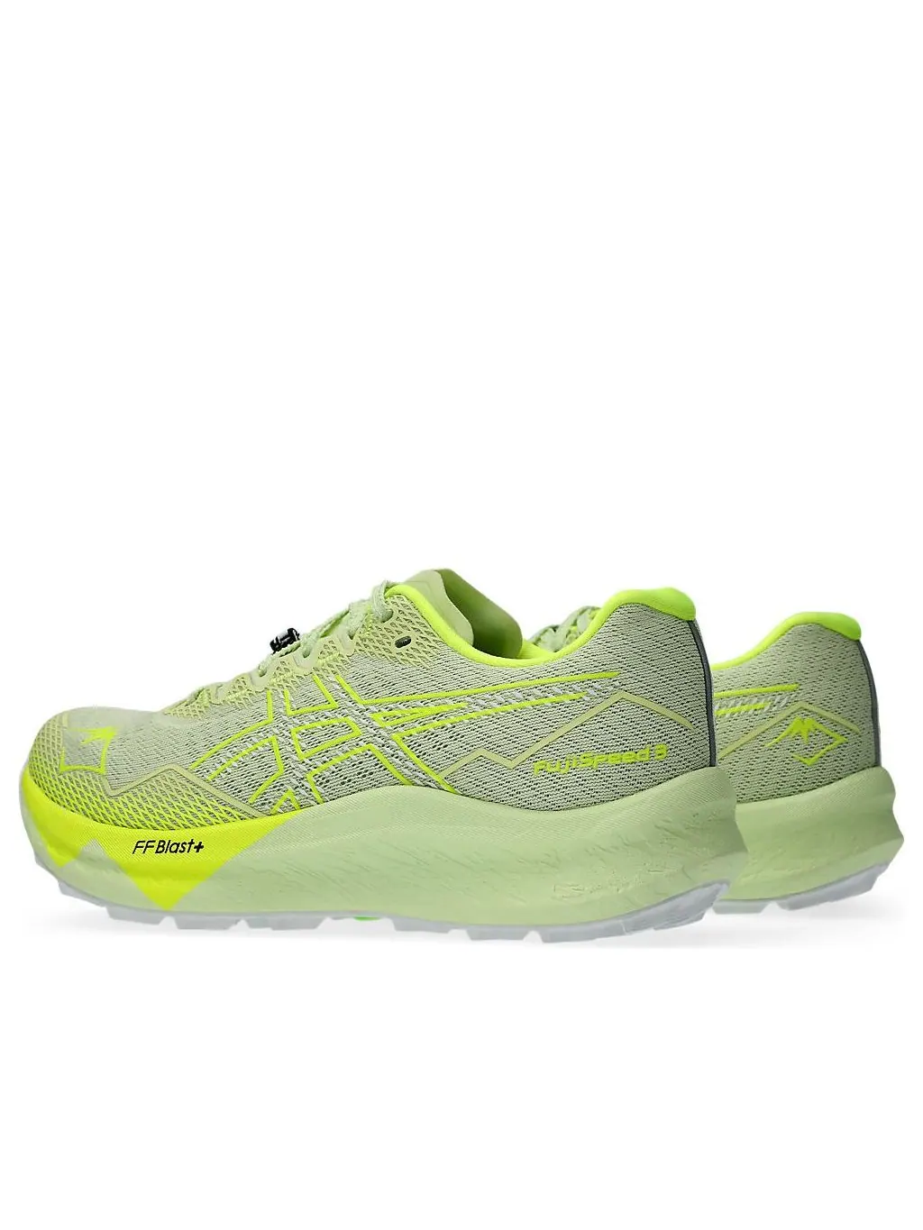 Кроссовки (WMNS) ASICS Fujispeed 3 'Cool Matcha Safety Yellow' — изображение 4 из 7, зеленый