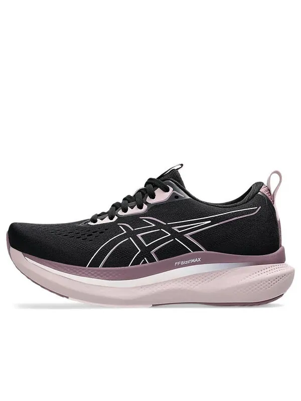 Кроссовки glideride max 'black pale pink' Asics — изображение 1 из 4, черный/бледный розовый