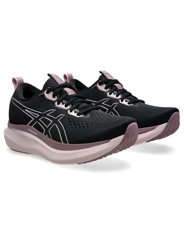 Кроссовки glideride max 'black pale pink' Asics — изображение 3 из 4, черный/бледный розовый