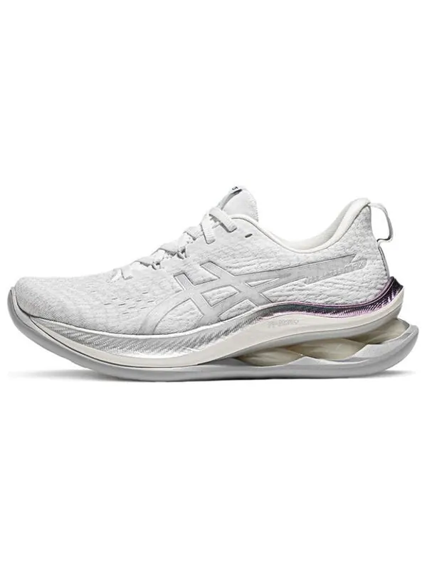 Кроссовки гель кинсей макс платина Asics — изображение 2 из 4, белый/серебристый