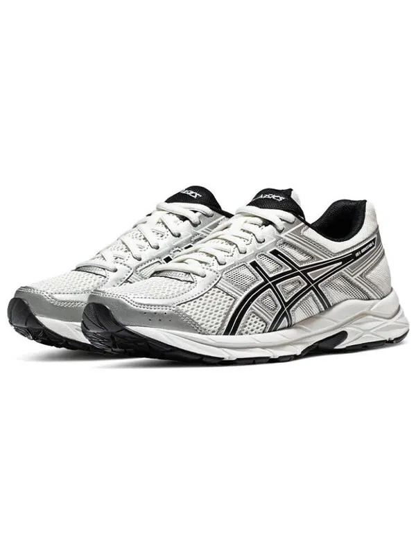 Кроссовки гелевые contend 4 кроссовки для бега Asics — изображение 2 из 4, белый/черный/серый