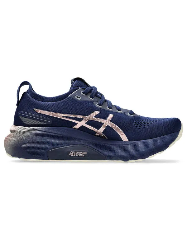 Кроссовки gel-kayano 31 platinum 'blue expanse rose gold' Asics — изображение 2 из 4, синий/розовый золотистый