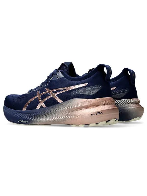 Кроссовки gel-kayano 31 platinum 'blue expanse rose gold' Asics — изображение 4 из 4, синий/розовый золотистый