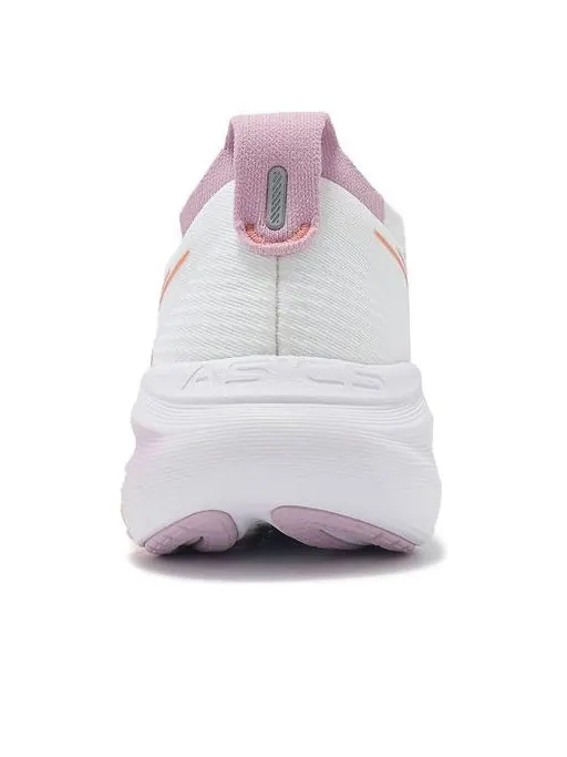 Кроссовки (WMNS) ASICS Gel-Nimbus 27 Wide 'White Light Ube' — изображение 4 из 5, белый