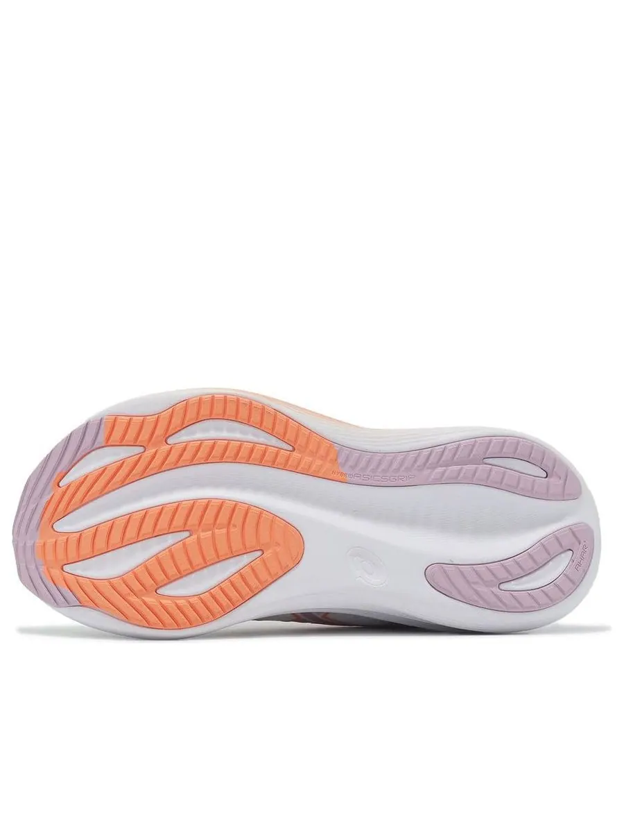 Кроссовки (WMNS) ASICS Gel-Nimbus 27 Wide 'White Light Ube' — изображение 5 из 5, белый
