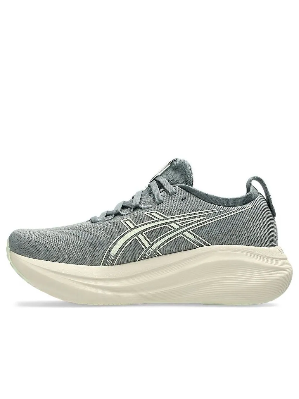 (WMNS) Asics Gel-Nimbus 27 Wide 'Monument Blue Whisper Green' — изображение 1 из 7, синий/зеленый
