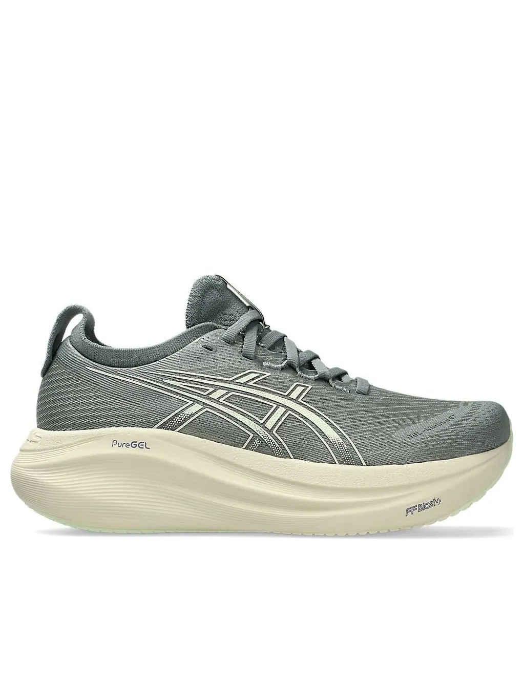 (WMNS) Asics Gel-Nimbus 27 Wide 'Monument Blue Whisper Green' — изображение 7 из 7, синий/зеленый