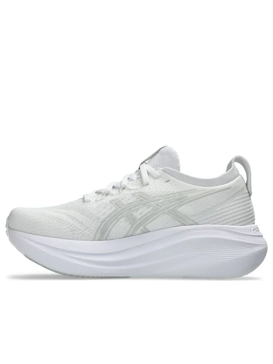 Кроссовки (WMNS) ASICS Gel-Nimbus 27 'White Glacier Grey' — изображение 1 из 5, белый