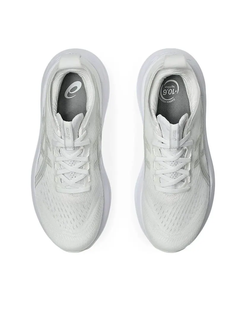 Кроссовки (WMNS) ASICS Gel-Nimbus 27 'White Glacier Grey' — изображение 4 из 5, белый