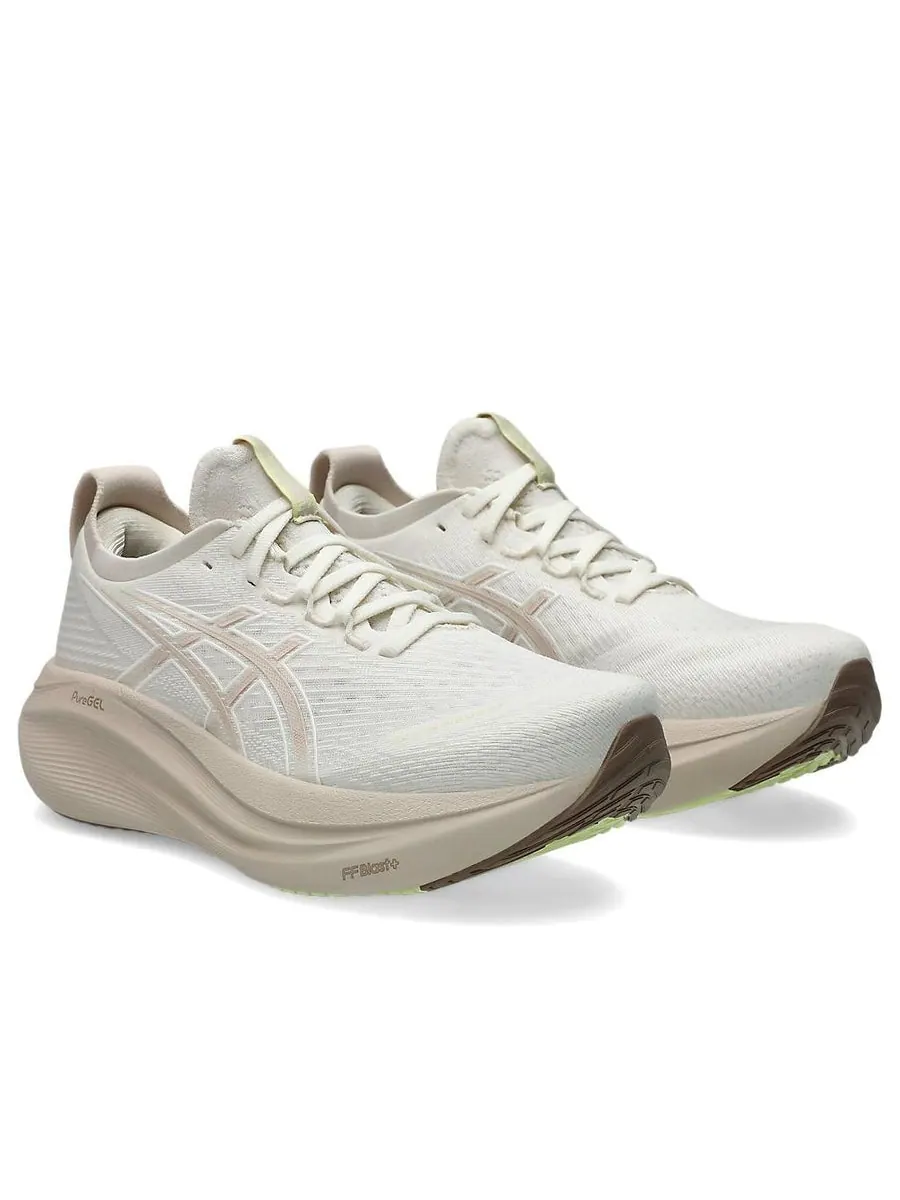 Кроссовки (WMNS) ASICS Gel-Nimbus 27 'Cream Mineral Beige' — изображение 3 из 7, бежевый