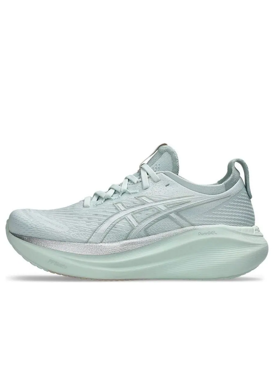 Кроссовки (WMNS) ASICS Gel-Nimbus 27 'Pure Aqua Pure Silver' — изображение 1 из 7, бирюзовый