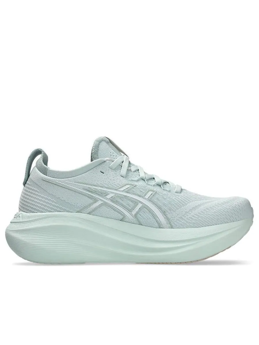 Кроссовки (WMNS) ASICS Gel-Nimbus 27 'Pure Aqua Pure Silver' — изображение 2 из 7, бирюзовый