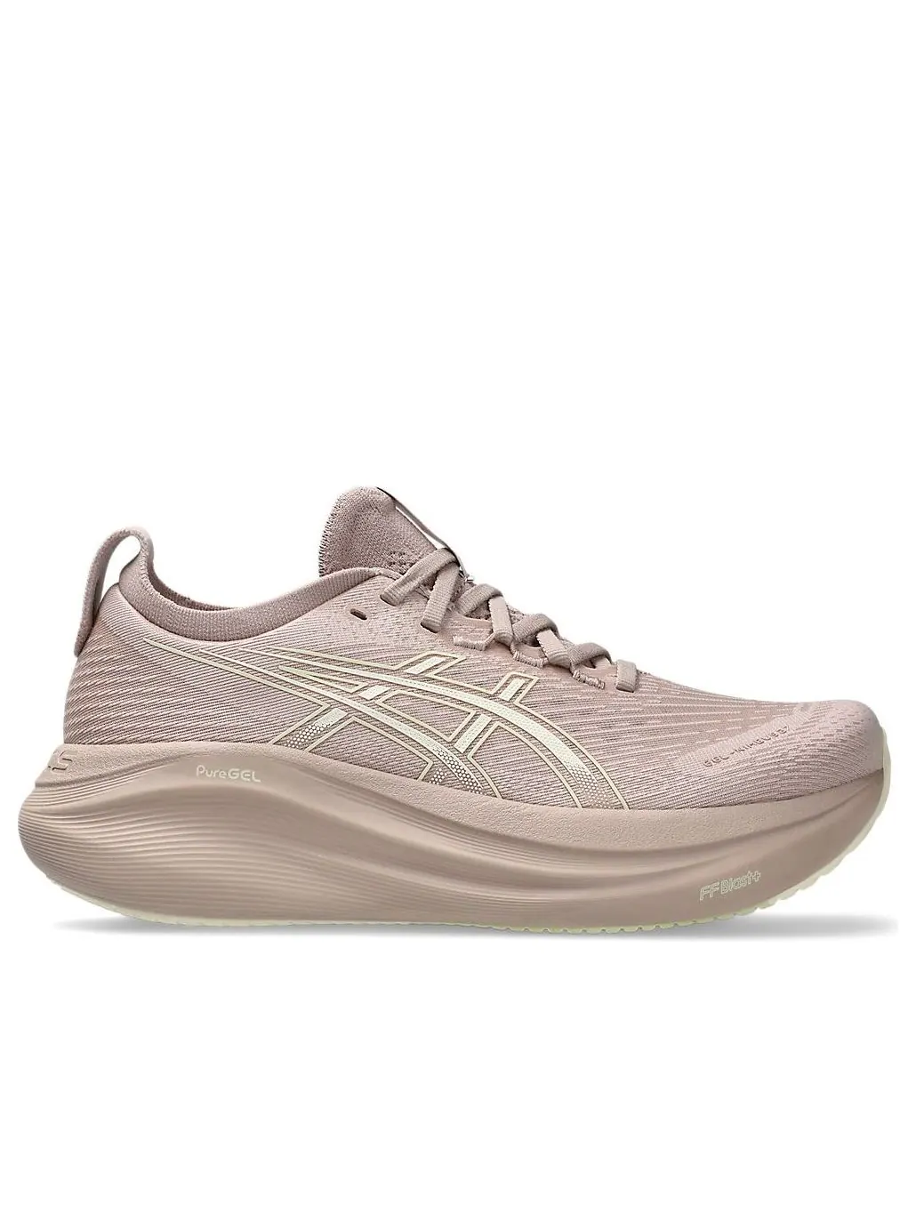 Кроссовки (WMNS) ASICS Gel-Nimbus 27 'Fawn Birch' — изображение 2 из 7, коричневый