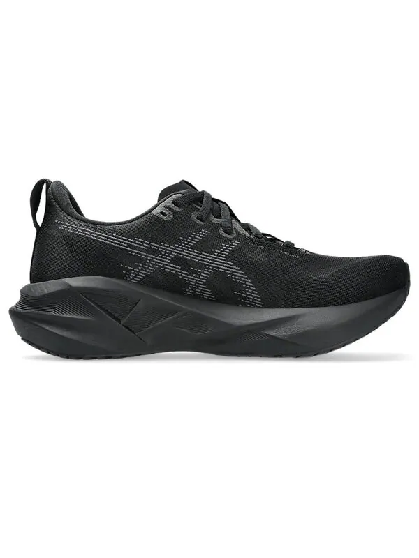 Кроссовки novablast 5 'black carrier grey' Asics — изображение 2 из 4, черный/серый