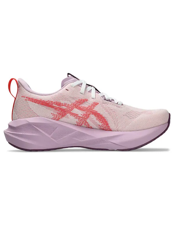Кроссовки novablast 5 'white coral reef' Asics — изображение 2 из 4, белый