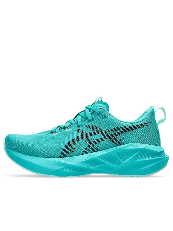 Кроссовки novablast 5 'wave teal black' Asics — изображение 1 из 4, черный
