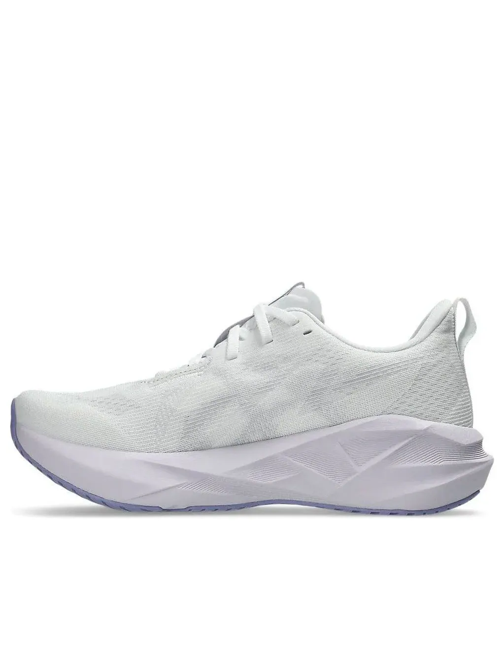 Кроссовки (WMNS) ASICS Novablast 5 D Wide 'White Lilac Hint' — изображение 1 из 6, белый
