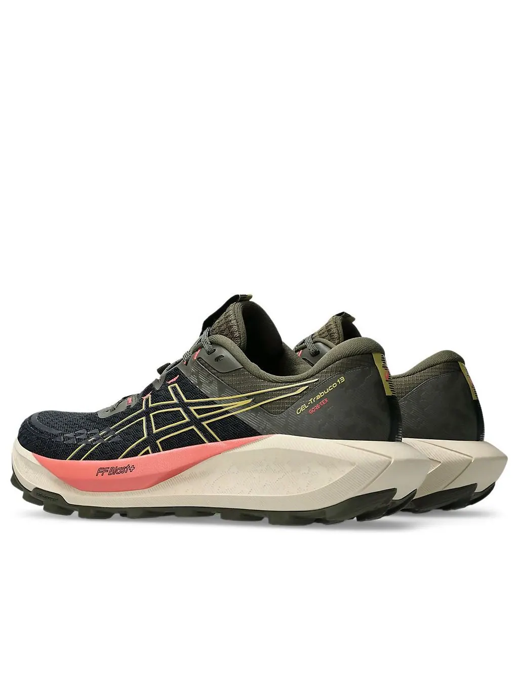 Кроссовки (WMNS) ASICS Gel-Trabuco 13 GTX 'Black Lemongrass' — изображение 4 из 7, черный