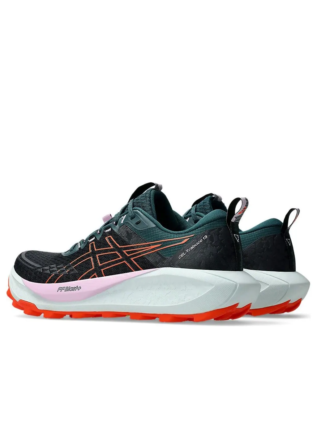 (WMNS) Asics Gel-Trabuco 13 «Black Nova Orange» — изображение 4 из 7, черный/оранжевый
