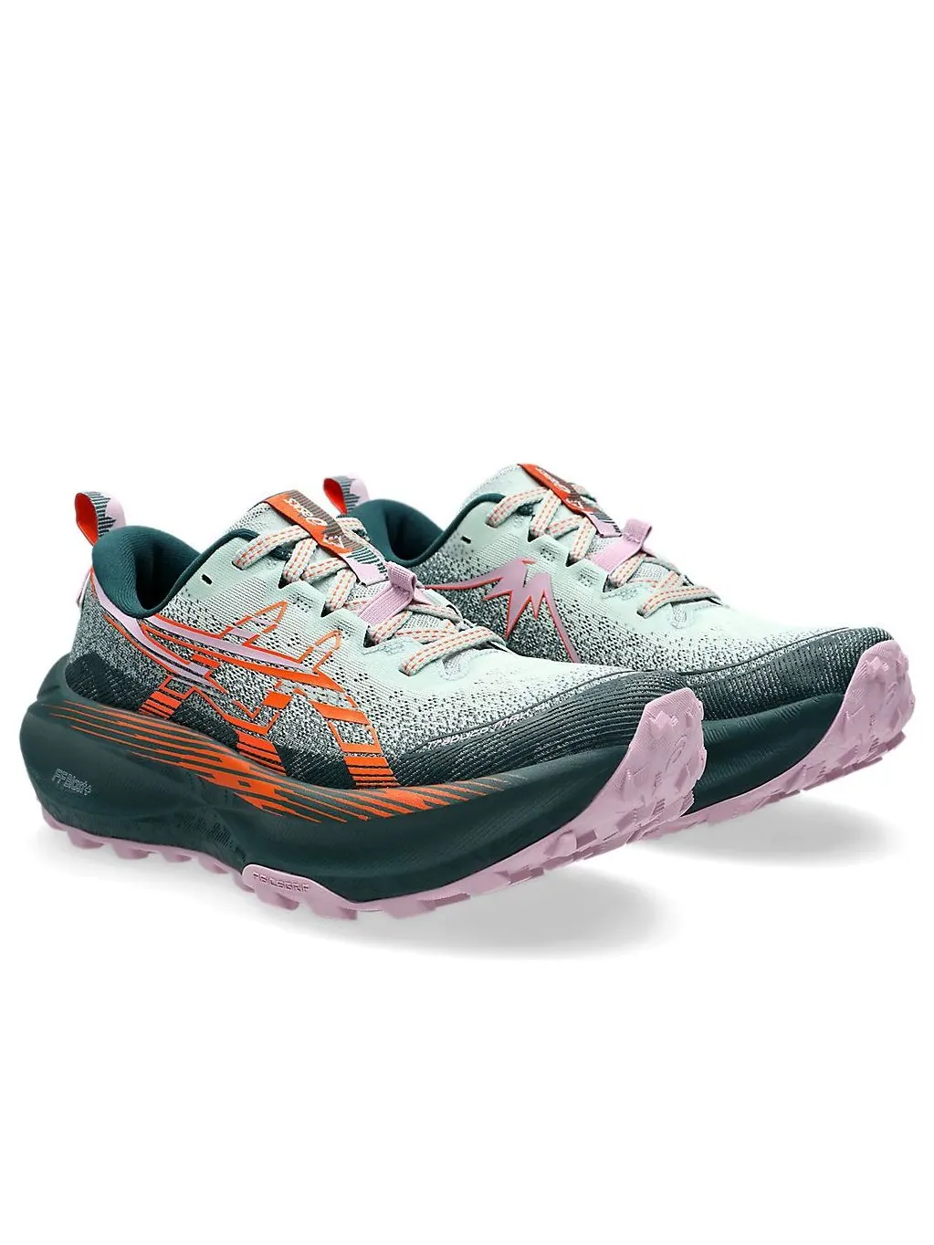 (WMNS) Asics Trabuco Max 4 'Cold Moss Nova Orange' — изображение 3 из 7, оранжевый