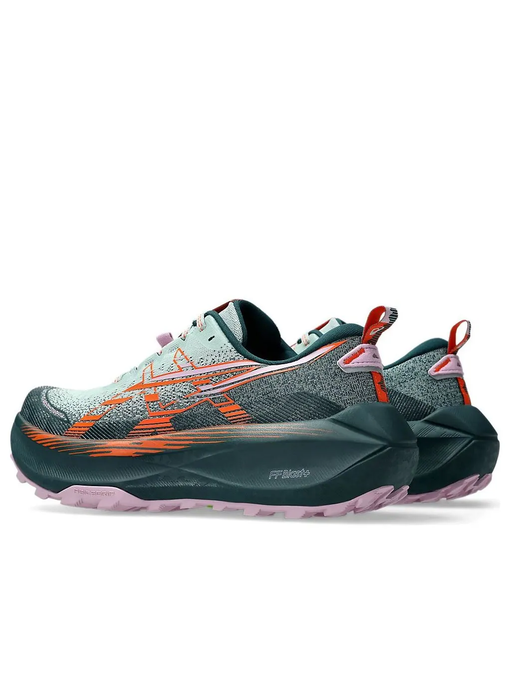 (WMNS) Asics Trabuco Max 4 'Cold Moss Nova Orange' — изображение 4 из 7, оранжевый