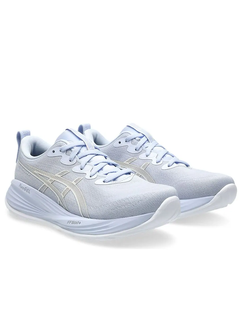 Кроссовки (WMNS) Asics Gel-Cumulus 27 'Blue Fade White' — изображение 2 из 7, синий