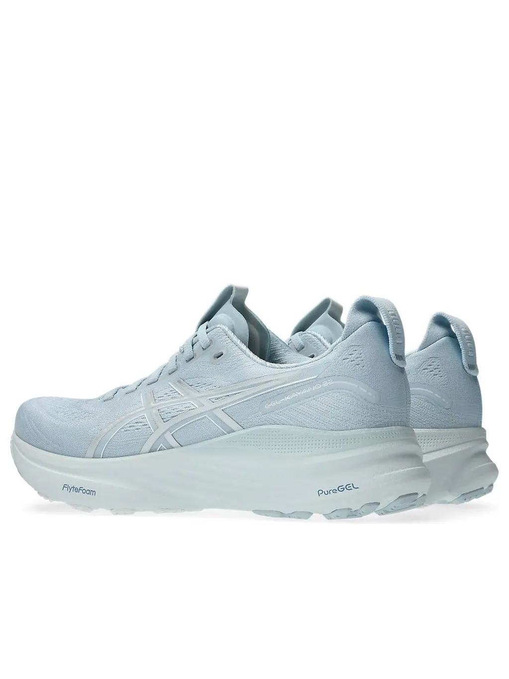 (WMNS) Asics Gel-Kayano 32 'Sky Pure Silver' — изображение 4 из 7, серебристый