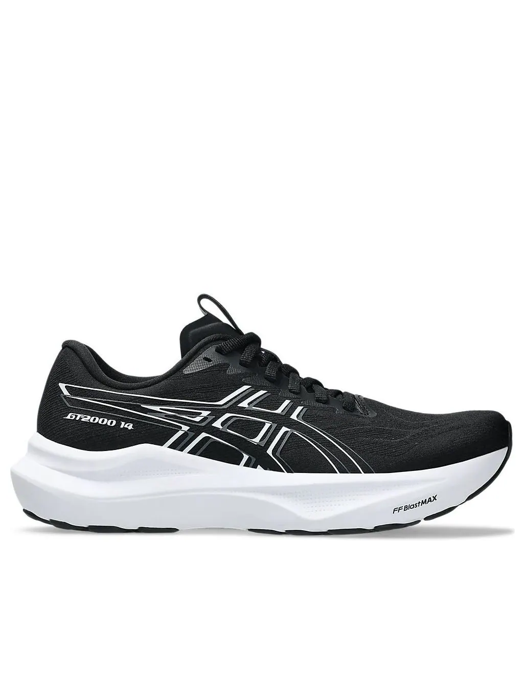 Кроссовки (WMNS) ASICS GT 2000 14 Wide 'Black White' — изображение 2 из 7, черный