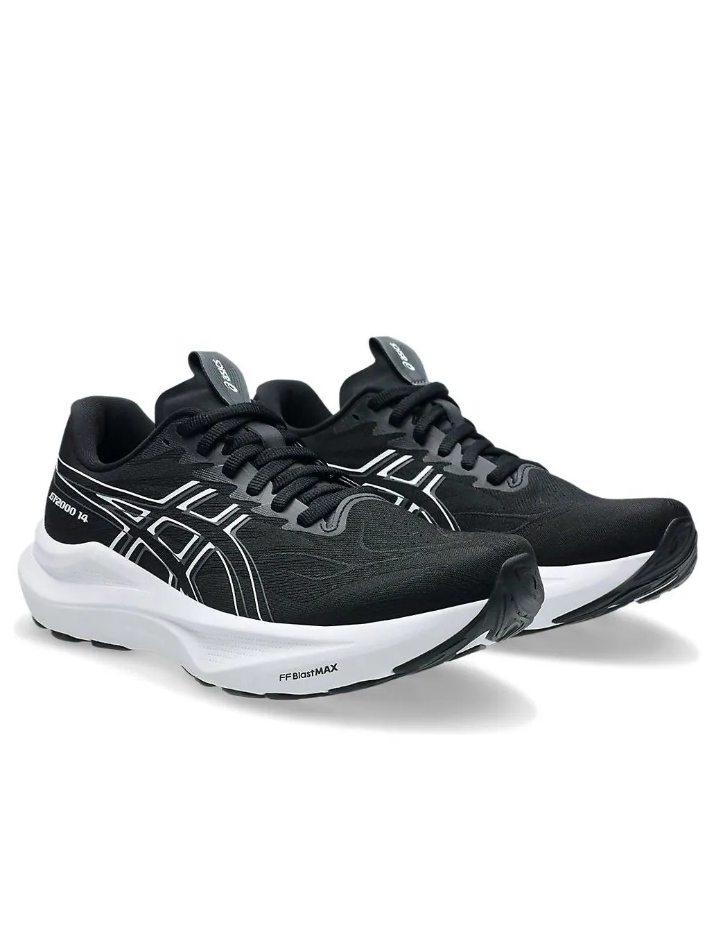 Кроссовки (WMNS) ASICS GT 2000 14 Wide 'Black White' — изображение 4 из 7, черный