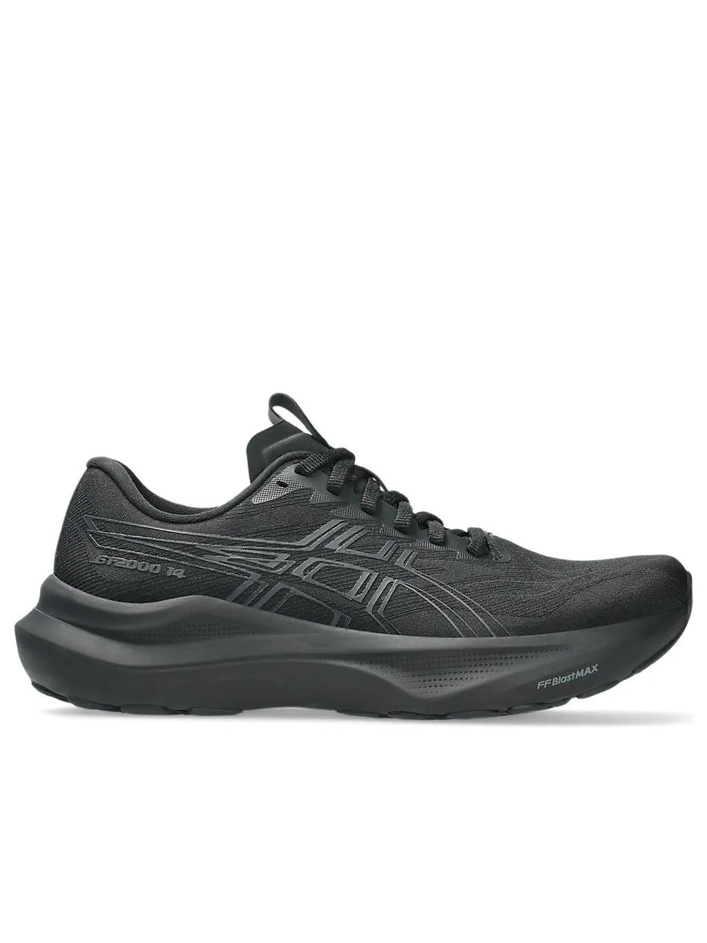 (WMNS) Asics GT 2000 14 'Черный графитово-серый' — изображение 2 из 7, черный/графитовый серый