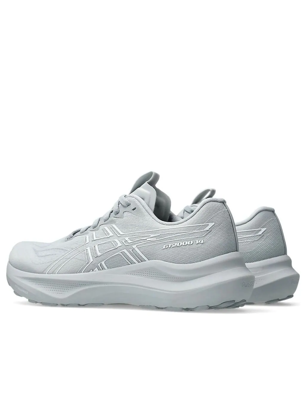 Кроссовки (WMNS) ASICS GT 2000 14 'Piedmont Grey White' — изображение 4 из 7, серый