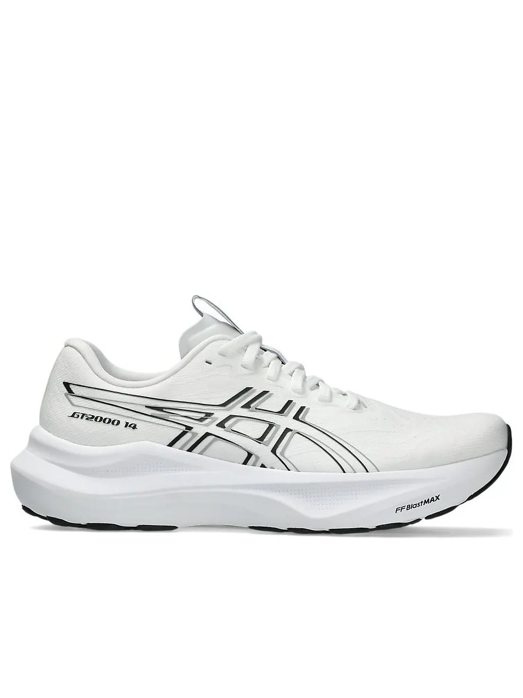 (WMNS) Asics GT 2000 14 'Белый черный' — изображение 2 из 7, белый/черный