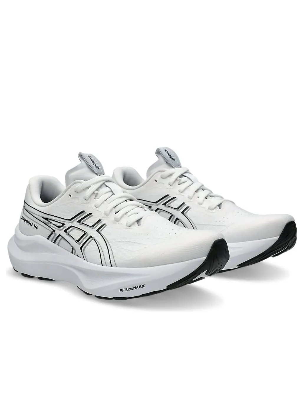 (WMNS) Asics GT 2000 14 'Белый черный' — изображение 3 из 7, белый/черный