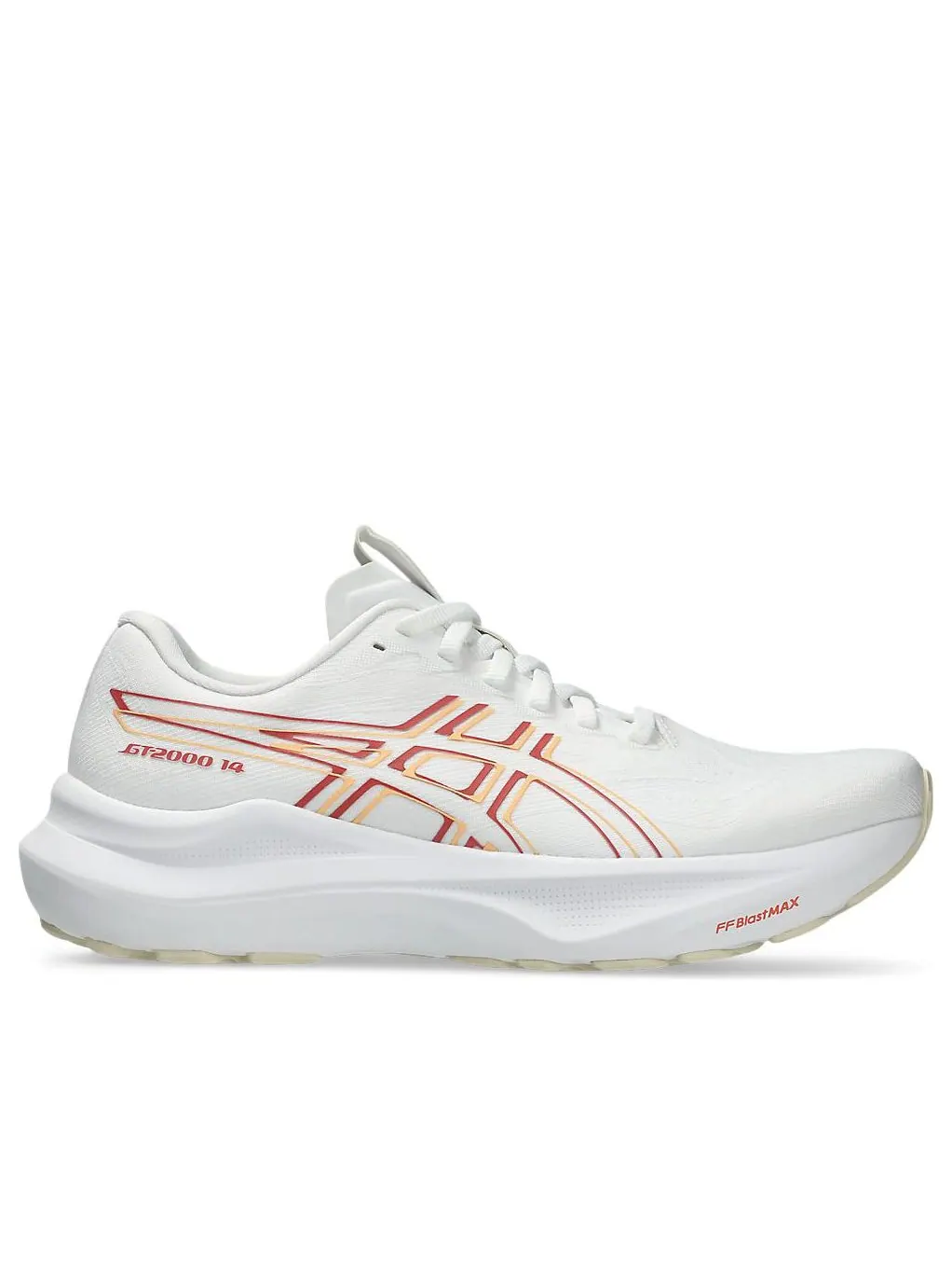 (WMNS) Asics GT 2000 14 'White Dark Pink Clay' — изображение 2 из 7, белый/темный розовый