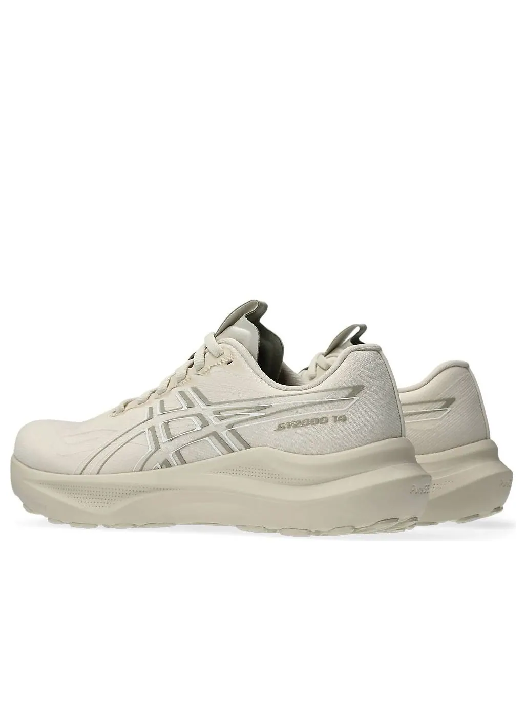 Кроссовки (WMNS) Asics GT-2000 14 'Oatmeal White' — изображение 3 из 7, белый