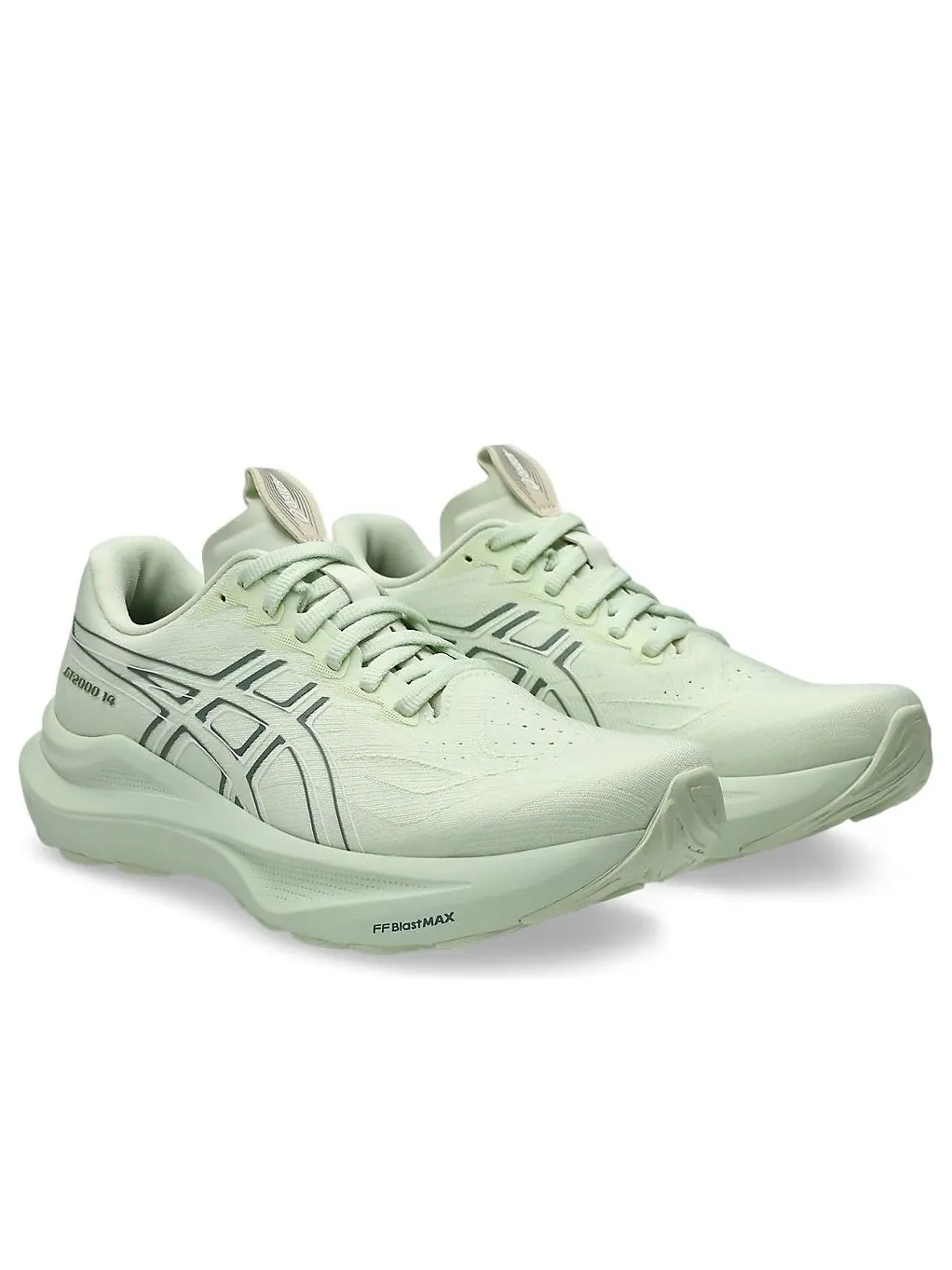 Кроссовки (WMNS) ASICS GT 2000 14 'Whisper Green Monument Blue' — изображение 3 из 7, зеленый