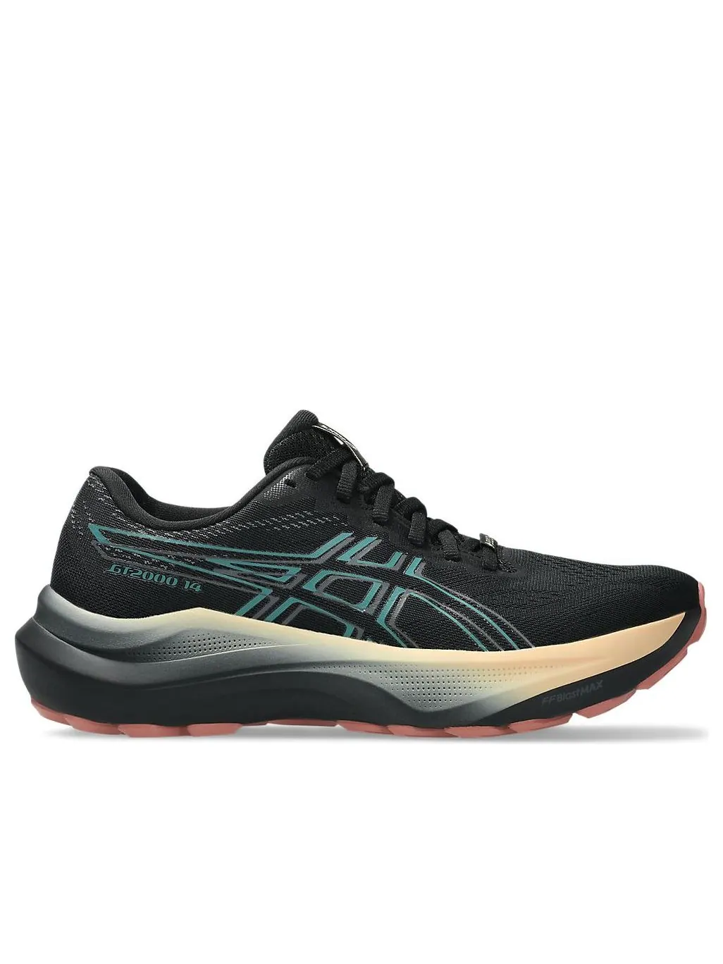 (WMNS) Asics GT-2000 14 Gore-Tex 'Black Misty Pine' — изображение 2 из 7, черный