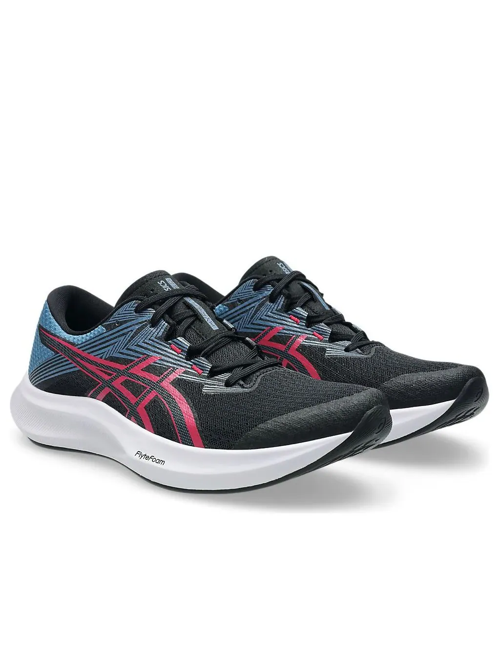 Кроссовки (WMNS) ASICS Hyper Speed 5 'Black Bright Rose' — изображение 3 из 7, черный